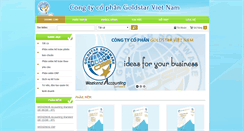 Desktop Screenshot of goldstar.com.vn